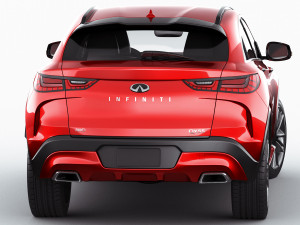 infiniti qx55 2022 3D 模型