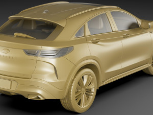infiniti qx55 2022 3D 模型