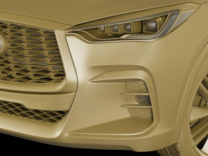 infiniti qx55 2022 3D 模型