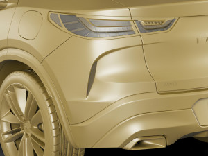 infiniti qx55 2022 3D 模型