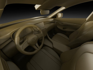 infiniti qx55 2022 3D 模型
