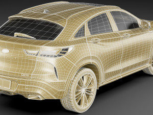 infiniti qx55 2022 3D 模型
