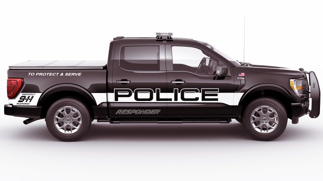 pick-up f-150 police responder 2021 3D Model in SUV 3DExport