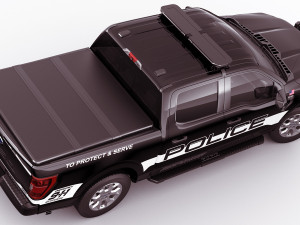 pick-up f-150 police responder 2021 3D Model