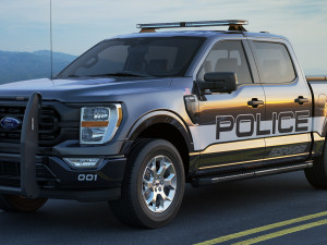 pick-up f-150 police responder 2021 3D Model