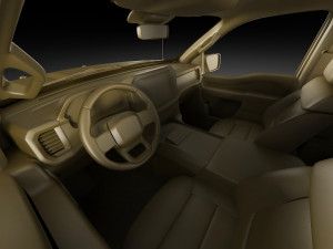 pick-up f-150 police responder 2021 3D Model