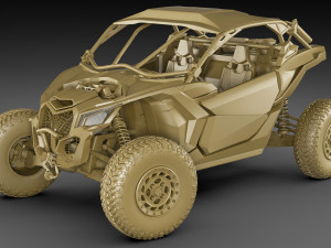can-am maverick x rc turbo rr 3D Model
