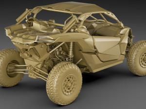 can-am maverick x rc turbo rr 3D Model