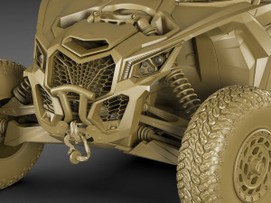 can-am maverick x rc turbo rr 3D Model