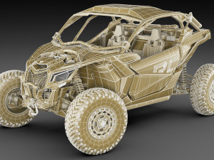 can-am maverick x rc turbo rr 3D Model