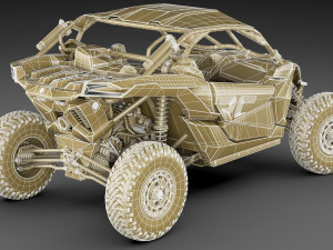 can-am maverick x rc turbo rr 3D Model