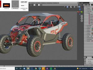 can-am maverick x rc turbo rr 3D Model