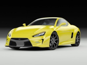 concept coupe 3D मॉडल