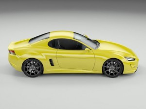 concept coupe 3D Model