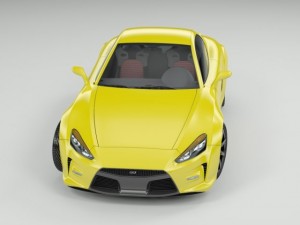 concept coupe 3D Model