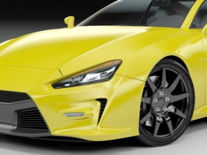 concept coupe 3D Model