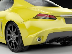 concept coupe 3D Model