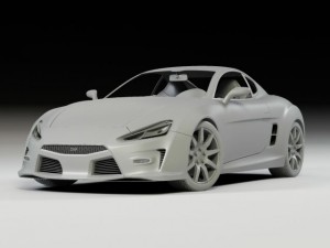 concept coupe 3D Model
