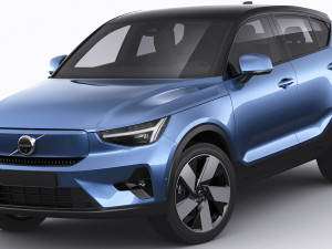volvo c40 recharge 2022 3Dモデル