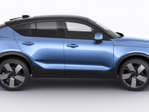 volvo c40 recharge 2022 3Dモデル