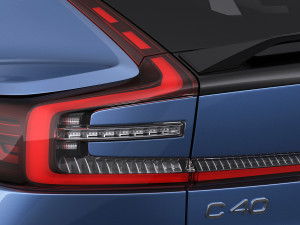 volvo c40 recharge 2022 3Dモデル