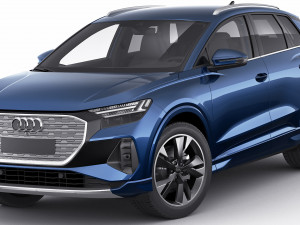 audi q4 e-tron 2022 standard and s-line 3D Модель