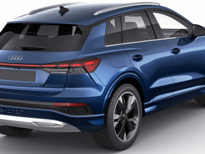 audi q4 e-tron 2022 standard and s-line 3D Модель