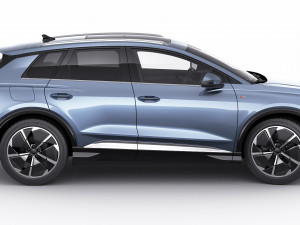 audi q4 e-tron 2022 standard and s-line 3D Модель