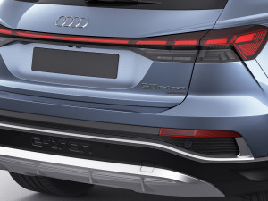 audi q4 e-tron 2022 standard and s-line 3D Модель