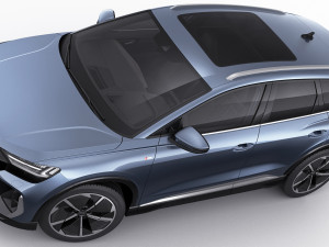audi q4 e-tron 2022 standard and s-line 3D Модель