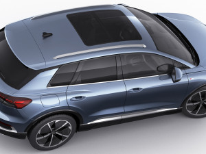 audi q4 e-tron 2022 standard and s-line 3D Модель