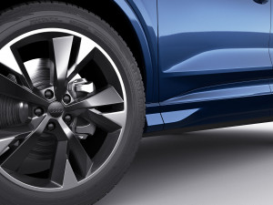 audi q4 e-tron 2022 standard and s-line 3D Модель