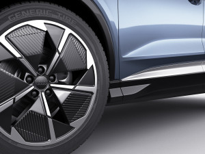 audi q4 e-tron 2022 standard and s-line 3D Модель