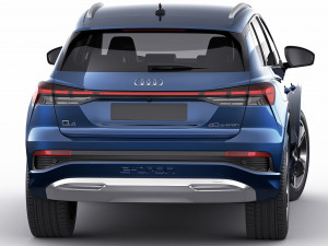 audi q4 e-tron 2022 standard and s-line 3D Модель