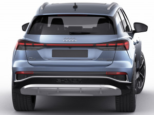 audi q4 e-tron 2022 standard and s-line 3D Модель