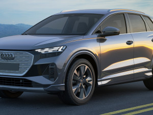 audi q4 e-tron 2022 standard and s-line 3D Модель
