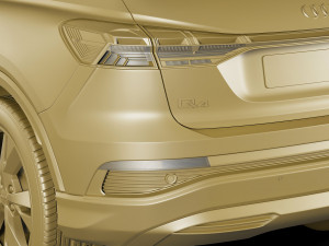 audi q4 e-tron 2022 standard and s-line 3D Модель