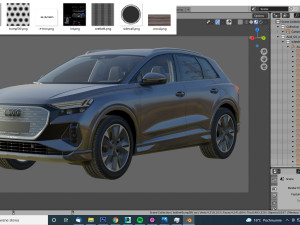 audi q4 e-tron 2022 standard and s-line 3D Модель
