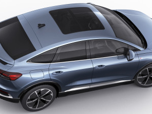 audi q4 e-tron sportback 2022 standard and s-line 3D Модель