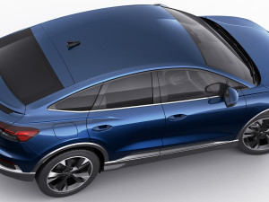audi q4 e-tron sportback 2022 standard and s-line 3D Модель
