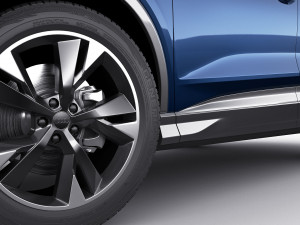 audi q4 e-tron sportback 2022 standard and s-line 3D Модель