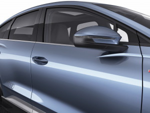 audi q4 e-tron sportback 2022 standard and s-line 3D Модель