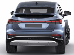 audi q4 e-tron sportback 2022 standard and s-line 3D Model