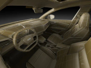 audi q4 e-tron sportback 2022 standard and s-line 3D Model