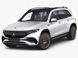 mercedes-benz eqb 2022 3D मॉडल