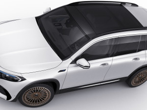mercedes-benz eqb 2022 3Dモデル