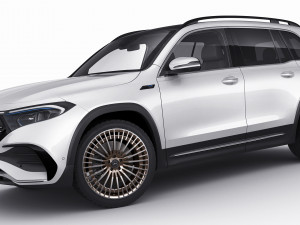mercedes-benz eqb 2022 3Dモデル