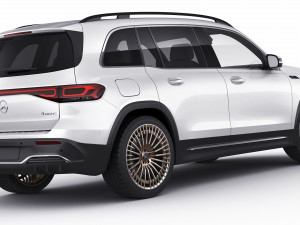 mercedes-benz eqb 2022 3Dモデル