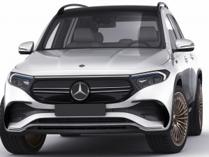 mercedes-benz eqb 2022 3Dモデル
