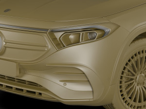 mercedes-benz eqb 2022 3Dモデル